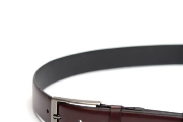 BELT burgundy